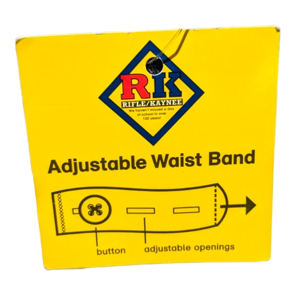 Rifle Boys Size 9 Regular Waist 24 1/2 Gray School Uniform - Picture 4 of 5